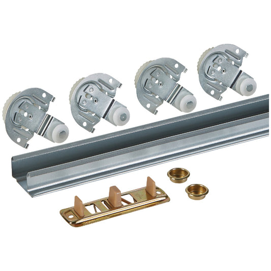 National 72 In. Bypass Door Hardware