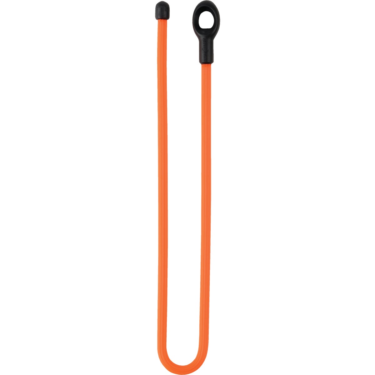 GearTie 12 In. Orange Rubber Loopable Twist Tie (2-Pack)