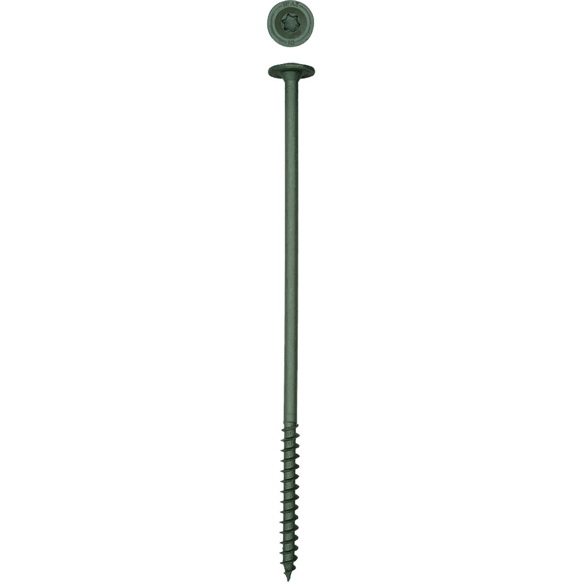 Spax PowerLags 3/8 In. x 10 In. Washer Head Exterior Structure Screw (150 Ct.)