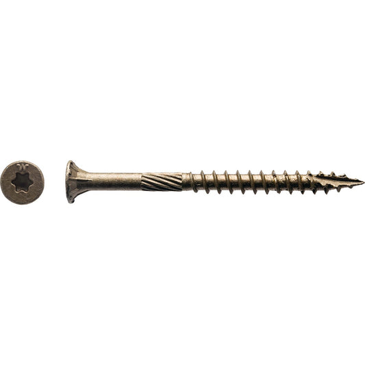 Big Timber #10 x 3 In. Bronze Flat Head Wood Screw (320 Ct., 5 Lb.)