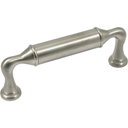 Laurey Kensington 3-3/4 In. Center-To-Center Brushed Satin Nickel Pull