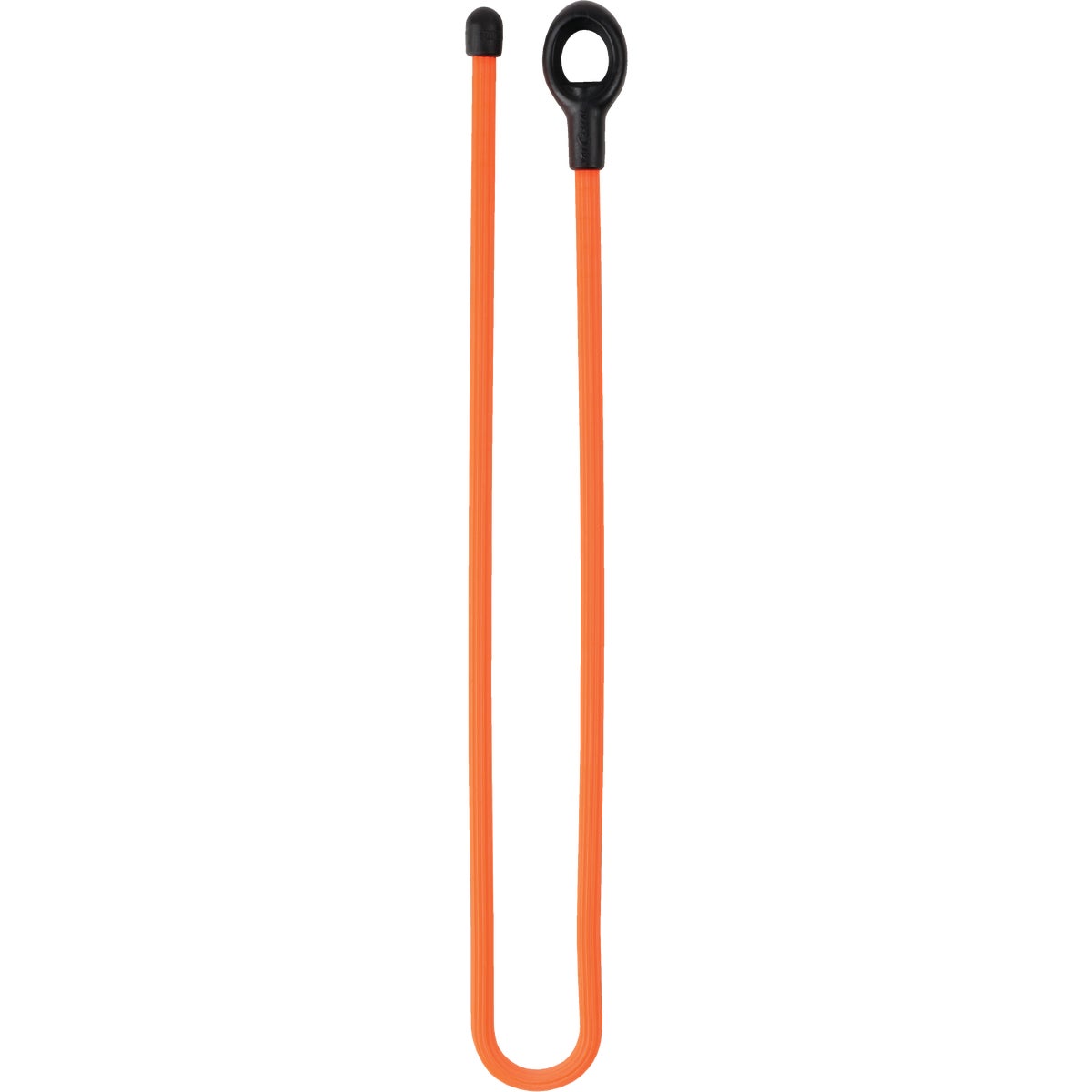 GearTie 24 In. Orange Rubber Loopable Twist Tie (2-Pack)