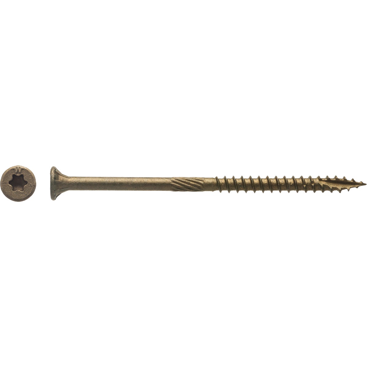 Big Timber #9 x 3-1/8 In. Bronze Flat Head Wood Screw (380 Ct., 5 Lb.)