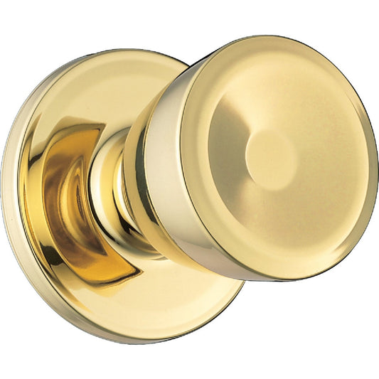 Weiser Elements Polished Brass Hall & Closet Door Knob