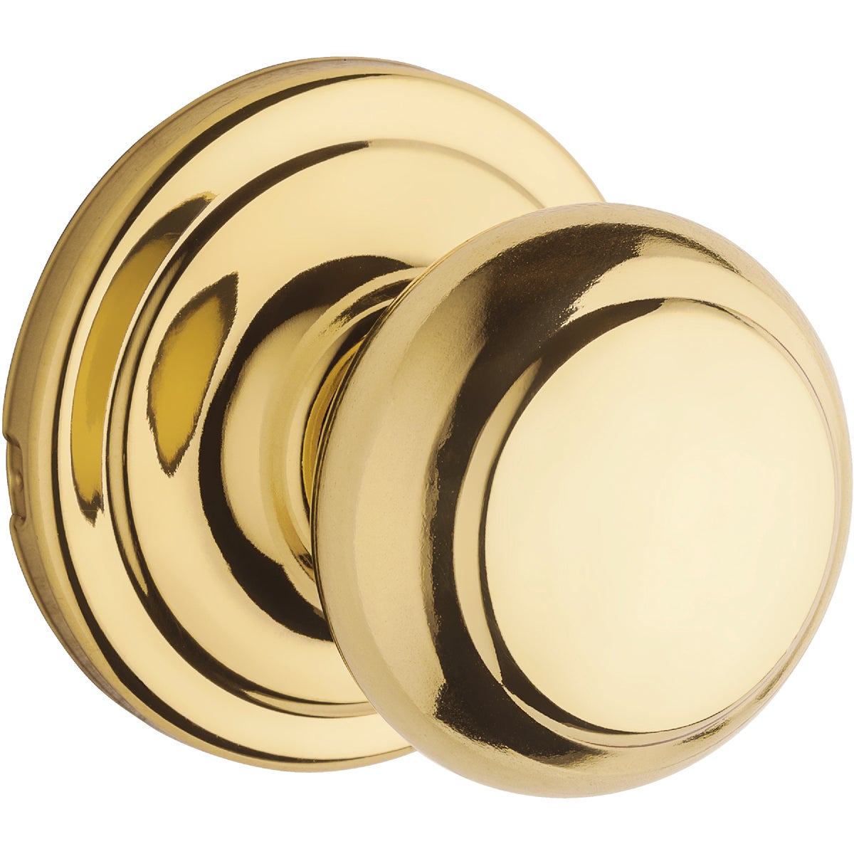 Weiser Welcome Home Polished Brass Hall & Closet Door Knob