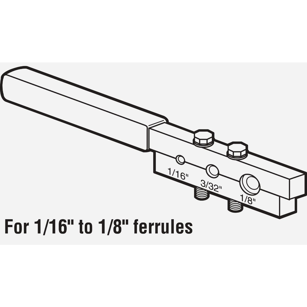 Prime-Line Steel Swage-it Tool