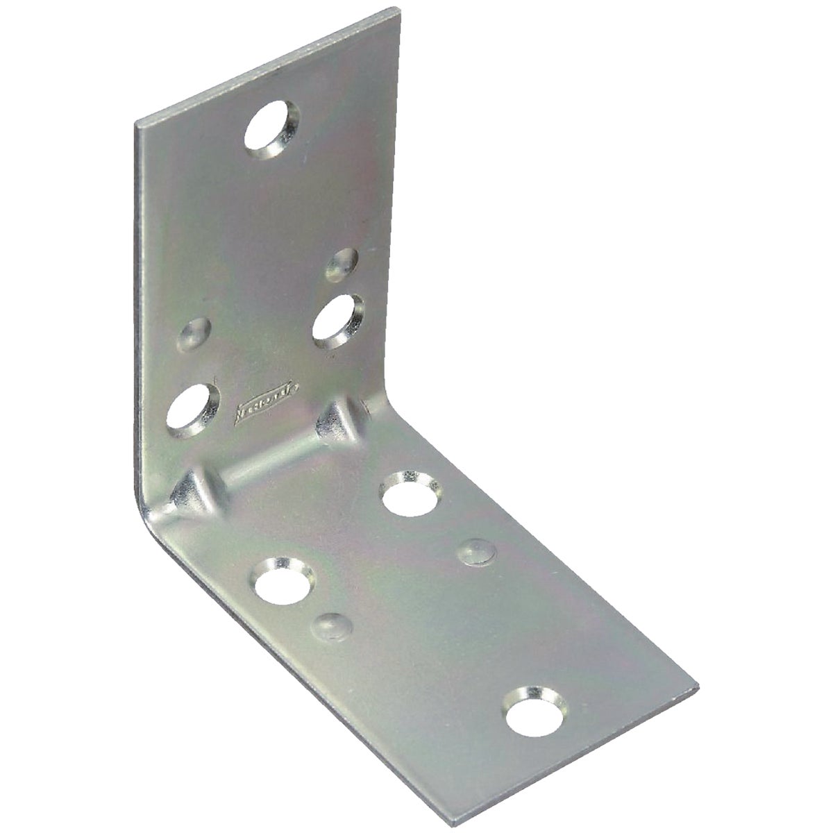 National Catalog V121 2-1/2 In. x 1-1/2 In. Double Wide Zinc Corner Brace