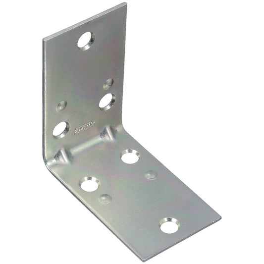 National Catalog V121 2-1/2 In. x 1-1/2 In. Double Wide Zinc Corner Brace