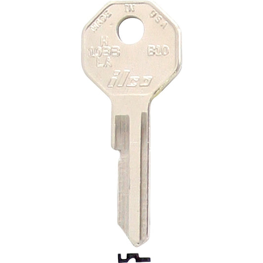 ILCO GM Nickel Plated Automotive Key, B10 (10-Pack)