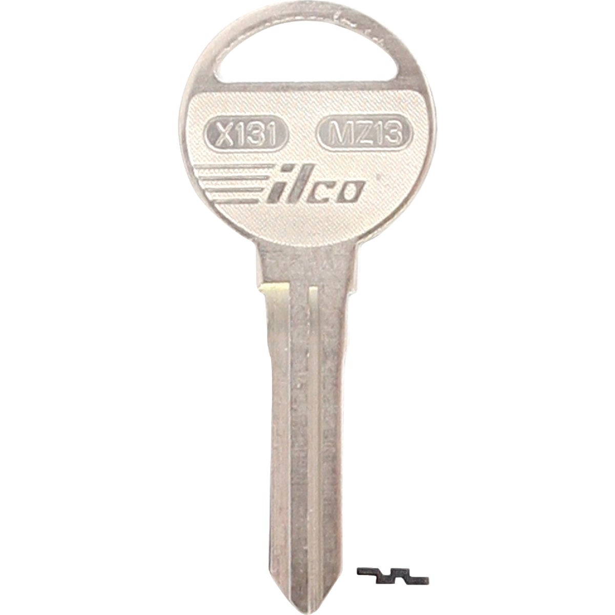 ILCO Mazda Nickel Plated Automotive Key, MZ13 (10-Pack)