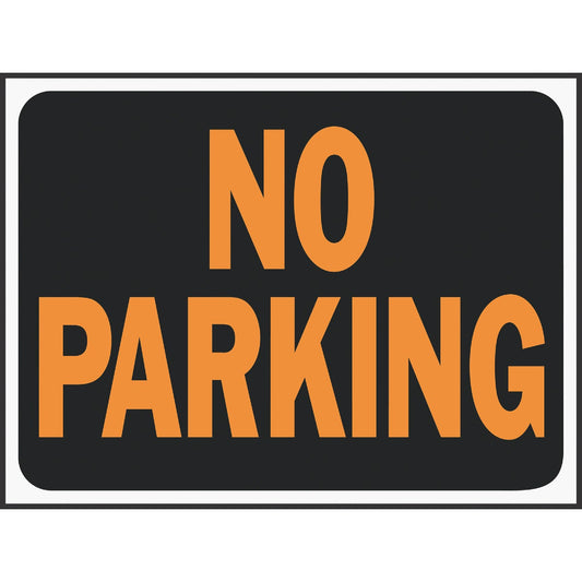 Hy-Ko Plastic Sign, No Parking
