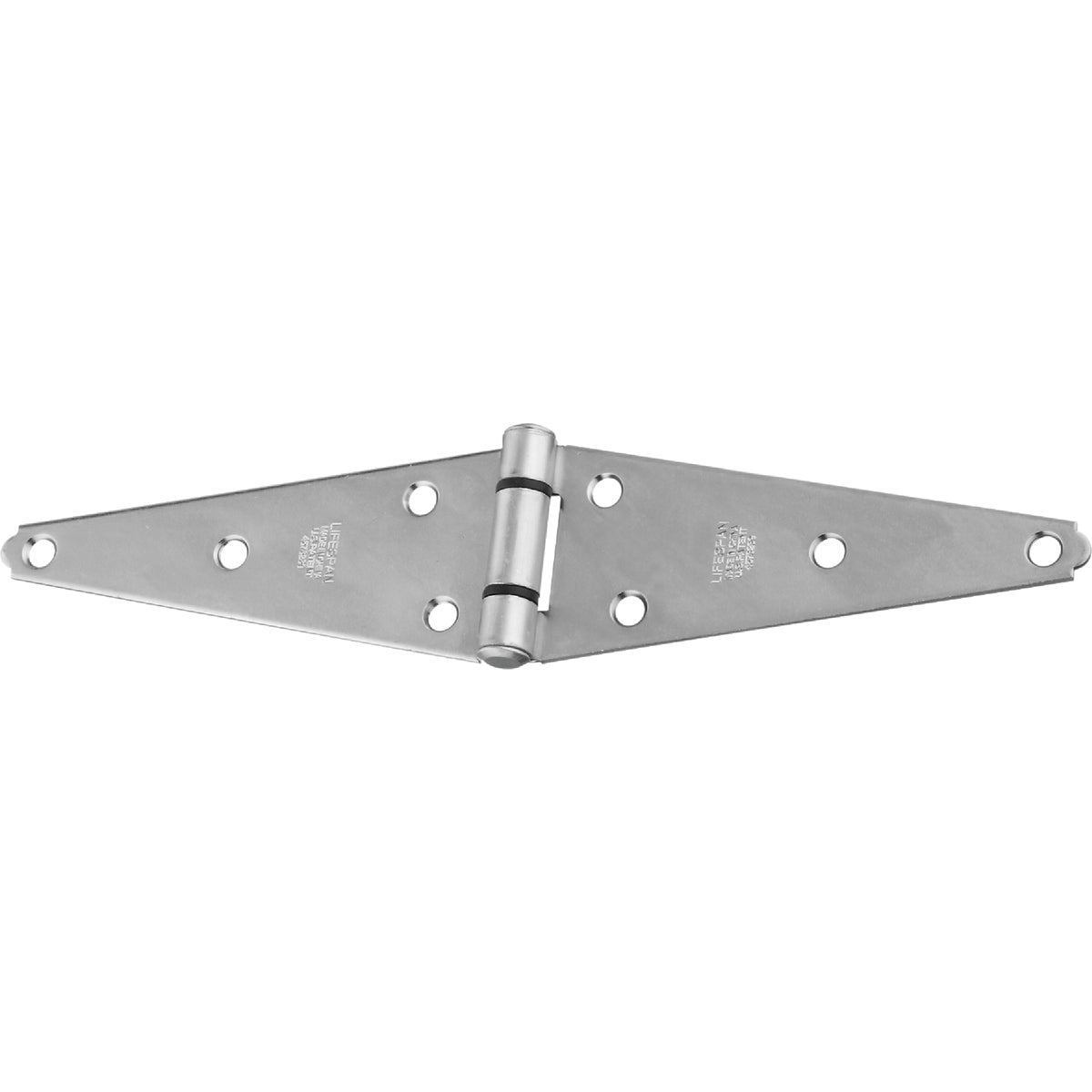 National 2.43 In. x 6 In. Zinc Heavy-Duty Strap Hinge