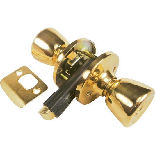 United States Hardware Polished Brass Hall & Closet Door Knob