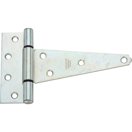 National 6 In. Zinc-Plated Steel Heavy-Duty Tee Hinge