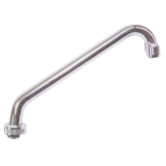 United States Hardware 9 In. Chrome Faucet Spout