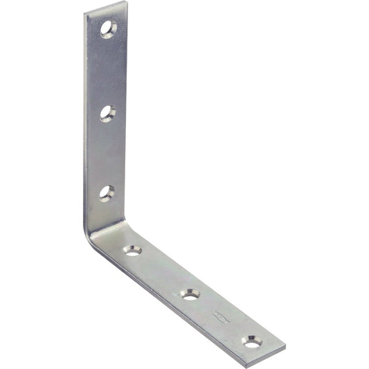 National Catalog 115 6 In. x 1-1/8 In. Zinc Corner Brace