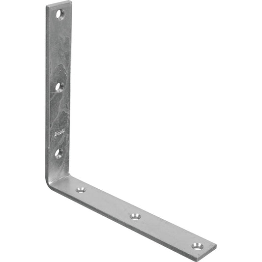 National Catalog 115 8 In. x 1-1/4 In. Zinc Corner Brace