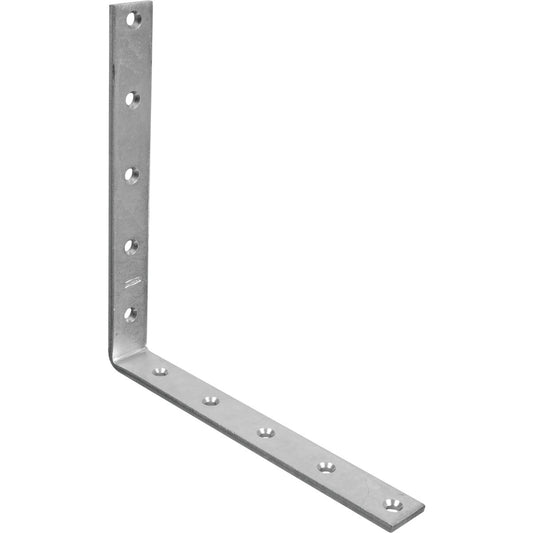 National Catalog 115 10 In. x 1/4 In. Zinc Corner Brace