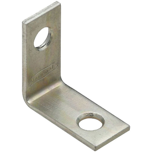 National Catalog V115 1 In. x 1/2 In. Zinc Steel Corner Brace (4-Count)