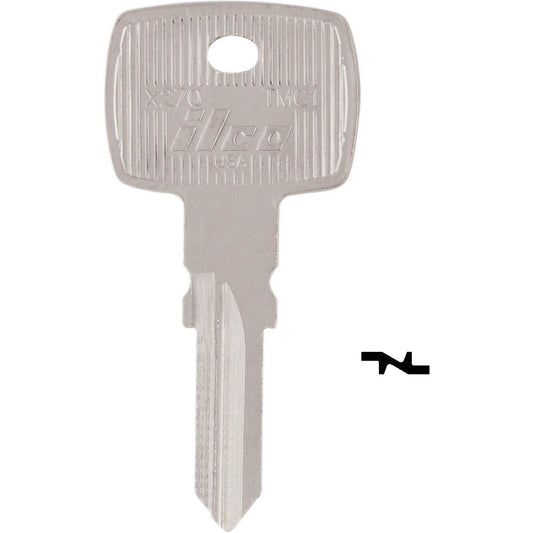 ILCO Triumph Motorcycle Key Blank, X270 (10-Pack)