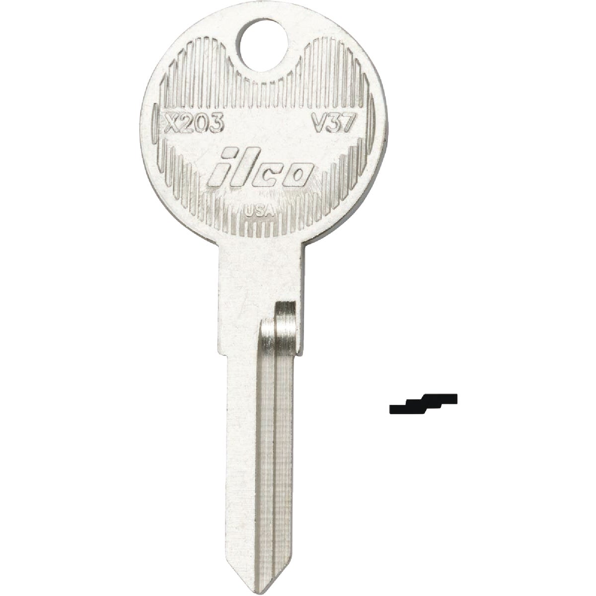 ILCO Volkswagen Master Key Blank, X203 (10-Pack)