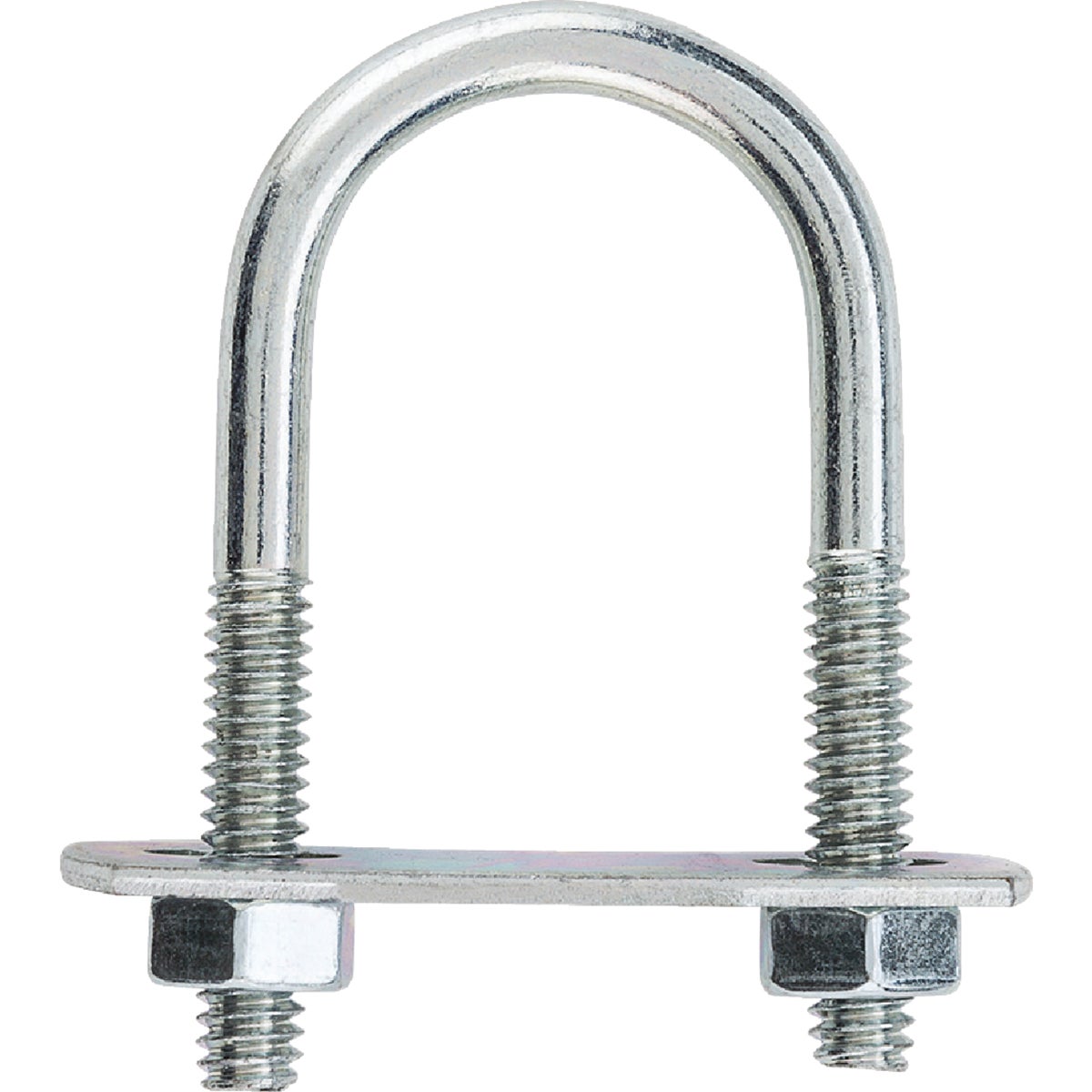 National 1/4 In. x 1-1/8 In. x 2-1/4 In. Zinc Round U Bolt