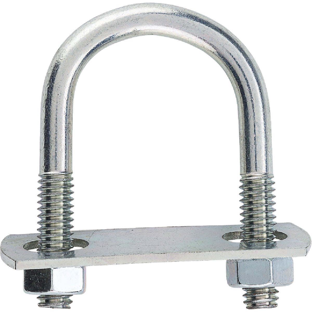 National 1/4 In. x 1-3/8 In. x 4 In. Zinc Round U Bolt