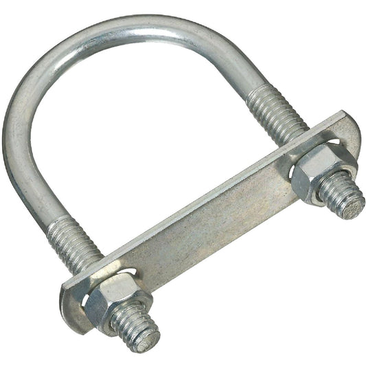 National 5/16 In. x 1-3/4 In. x 3 In. Zinc Round U Bolt