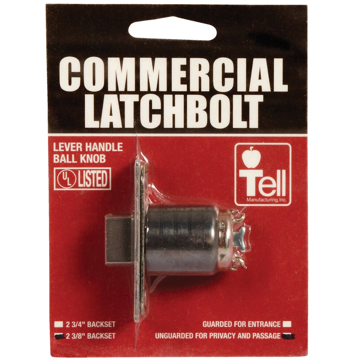 Tell 2-3/8 In. Privacy/Passage Commercial Latch