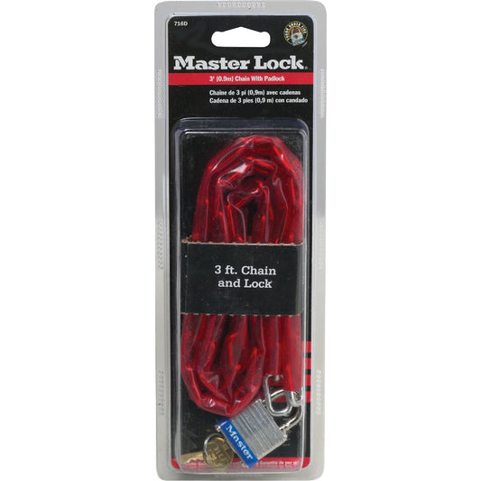 Master Lock 3 Ft. Bicycle Lock