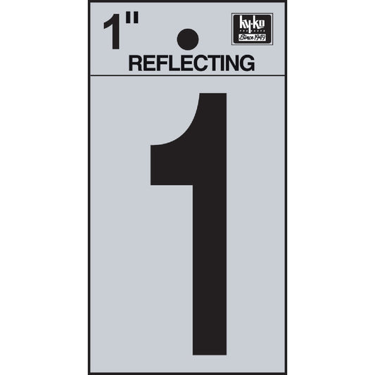 Hy-Ko Vinyl 1 In. Reflective Adhesive Number One