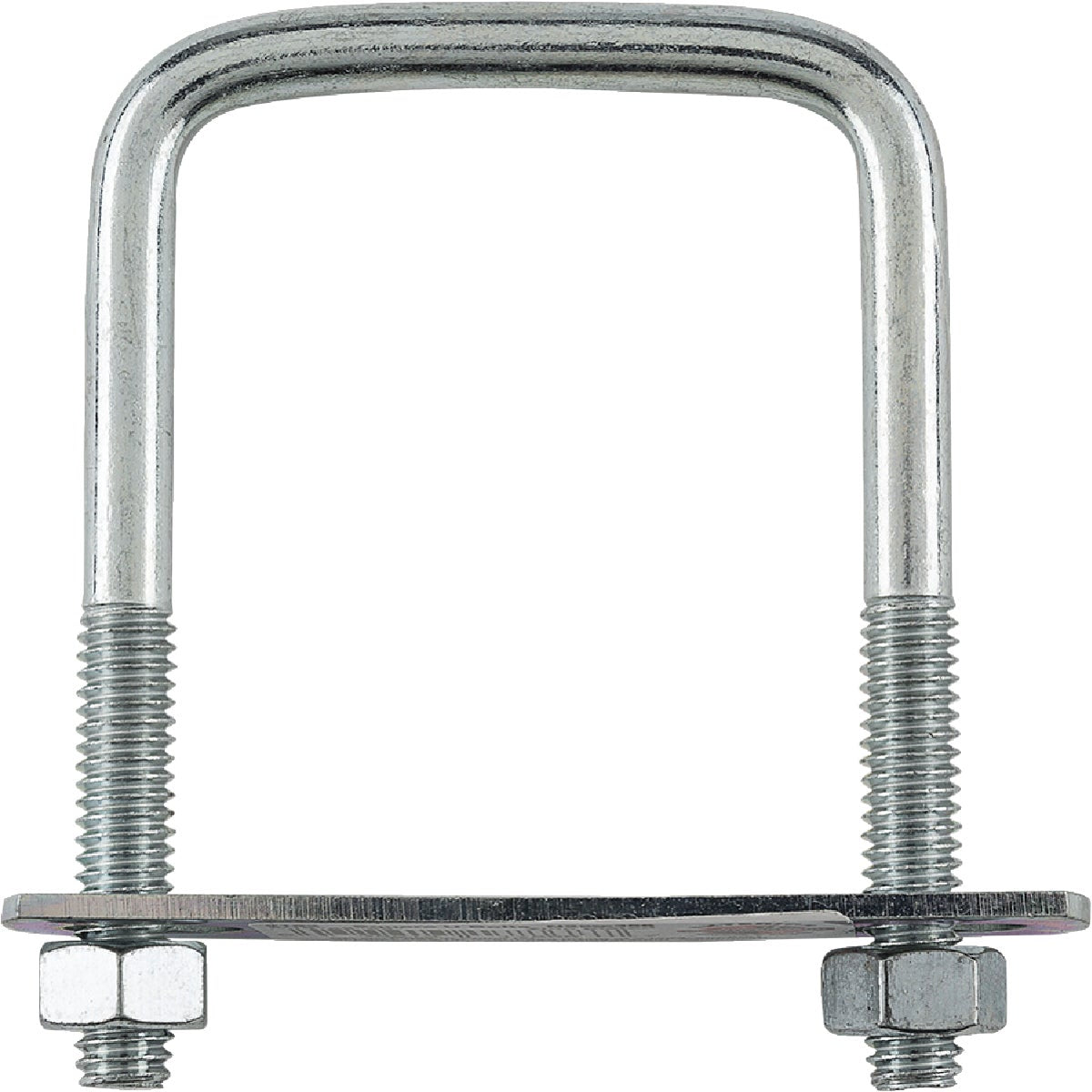 National 5/16 In. x 2 In. x 3 In. Zinc Square U Bolt