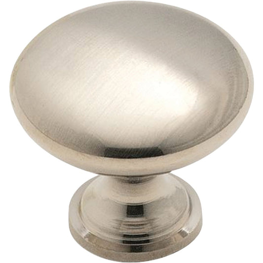 Amerock Everyday Heritage Satin Chrome 1-3/16 In. Cabinet Knob