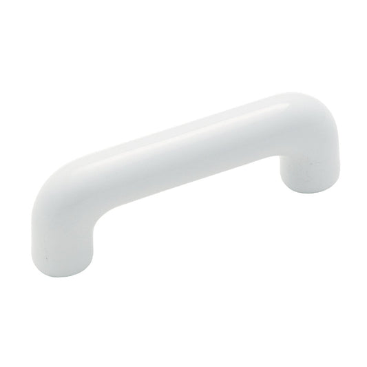 Laurey 3 In. Center-To-Center White Plastic Cabinet Pull