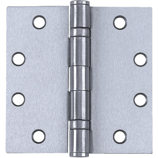 Tell Commercial Stainless Steel 4-1/2 In. Square Ball Bearing NRP Hinge