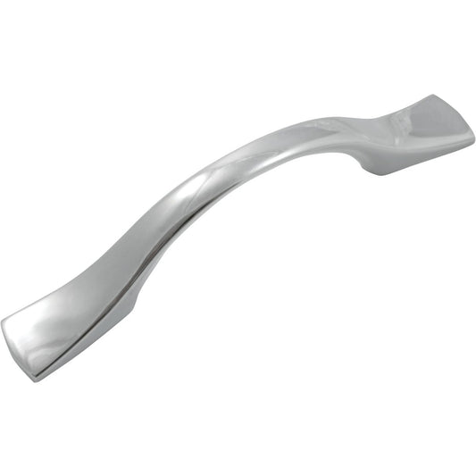 Laurey Harmony 3-3/4 In. Center-To-Center Polished Chrome Pull