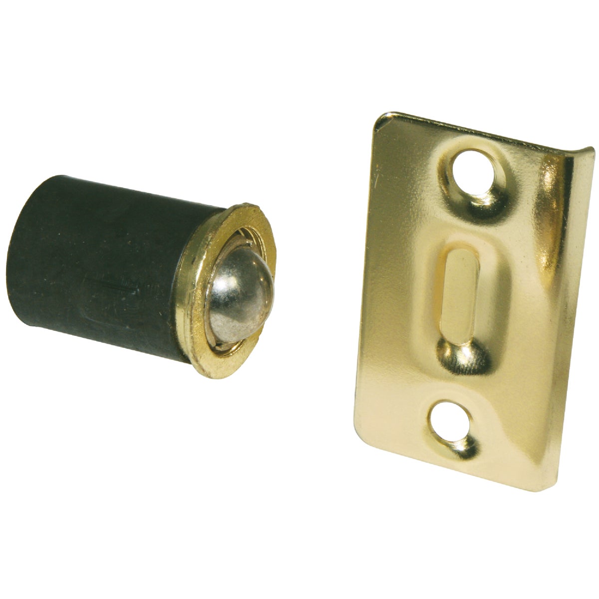 Ultra Hardware Polished Brass Closet Door Ball Catch