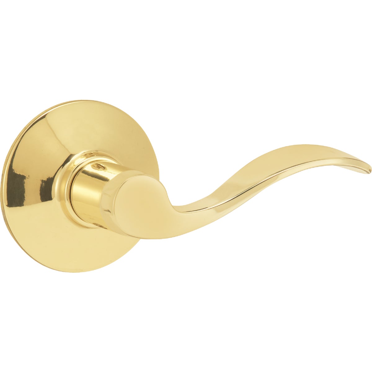 Schlage Bright Brass Accent Passage Door Lever