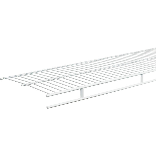 ClosetMaid 12 Ft. W. x 12 In. D. Contractor Pack Ventilated Shelf & Rod Closet Shelf, White (6-Pack)