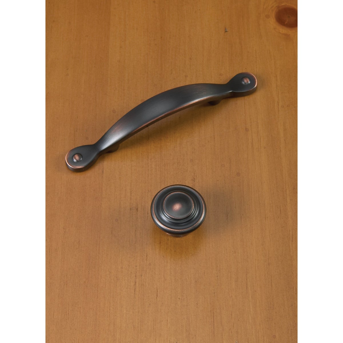 Amerock Inspirations Oil Rubbed Bronze 1-3/8 In. Cabinet Knob