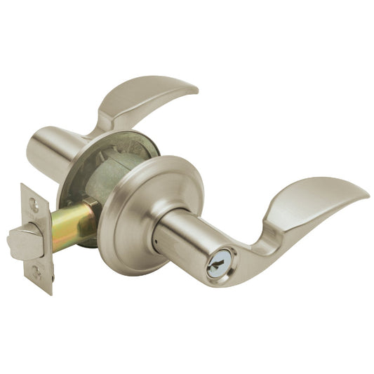 Schlage Satin Nickel Avanti Entry Door Lever