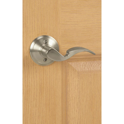 Schlage Satin Nickel Entry Door Handleset