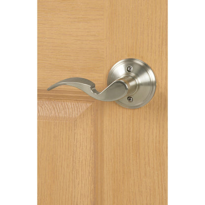 Schlage Satin Nickel Entry Door Handleset