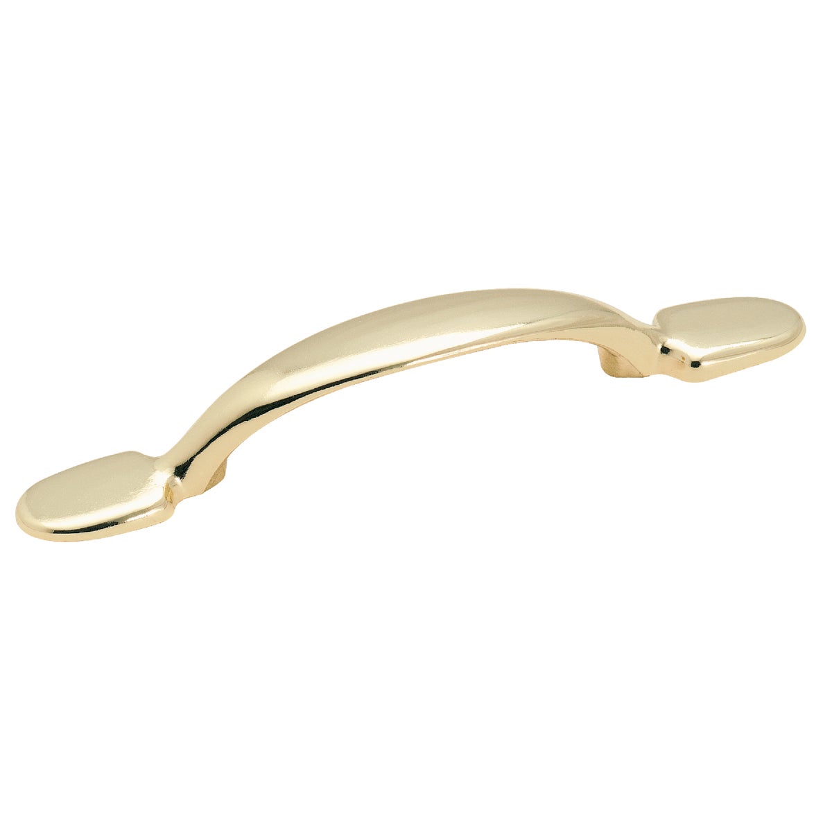 Amerock Allison Polished Brass 3 In. Cabinet Pull