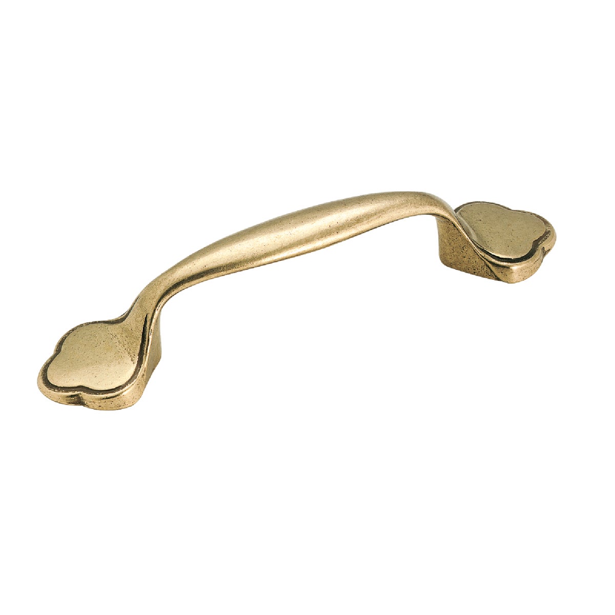 Amerock Everyday Heritage Light Brass 3 In. Cabinet Pull