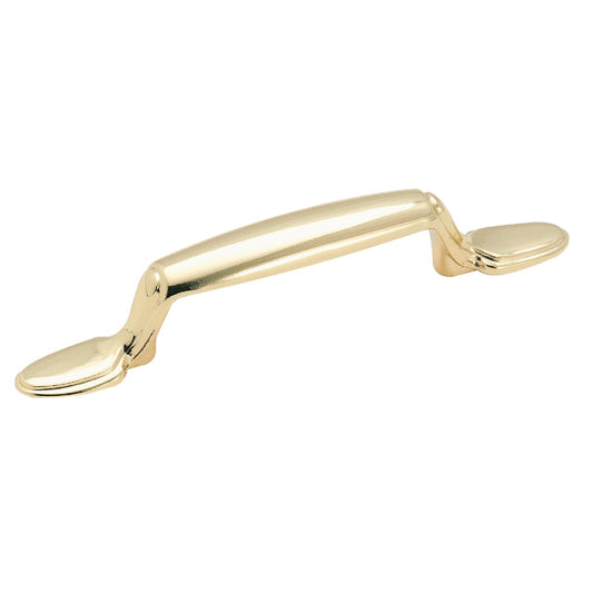 Amerock Allison Polished Brass 3 In. Cabinet Pull