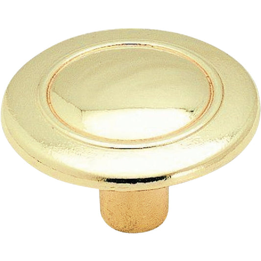 Amerock Allison Polished Brass 1-1/4 In. Cabinet Knob