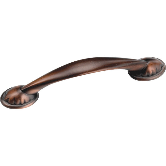 Laurey Windsor 3 In. Center-To-Center Venetian Bronze Flower Cabinet Pull