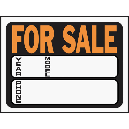 Hy-Ko Plastic Sign, Auto For Sale