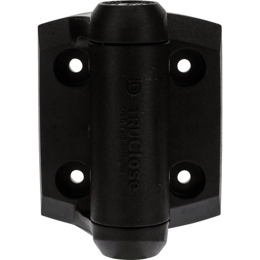 National Hardware Tru-Close Narrow Spring Hinge - Narrow Design For Metal Gates (2-Pack)